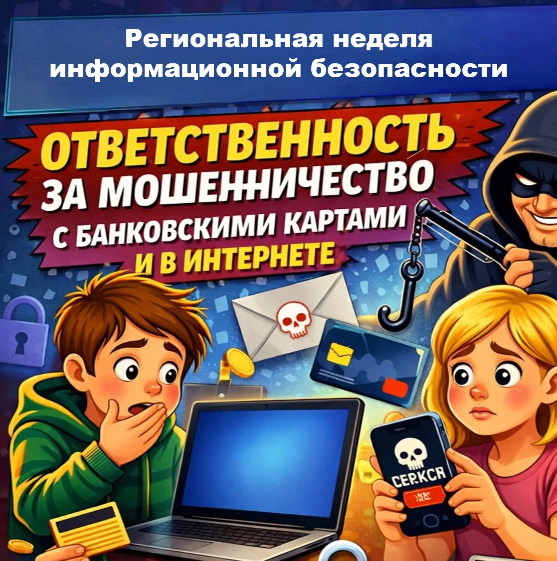 Важно: ответственность за мошенничество с банковскими картами и в интернете