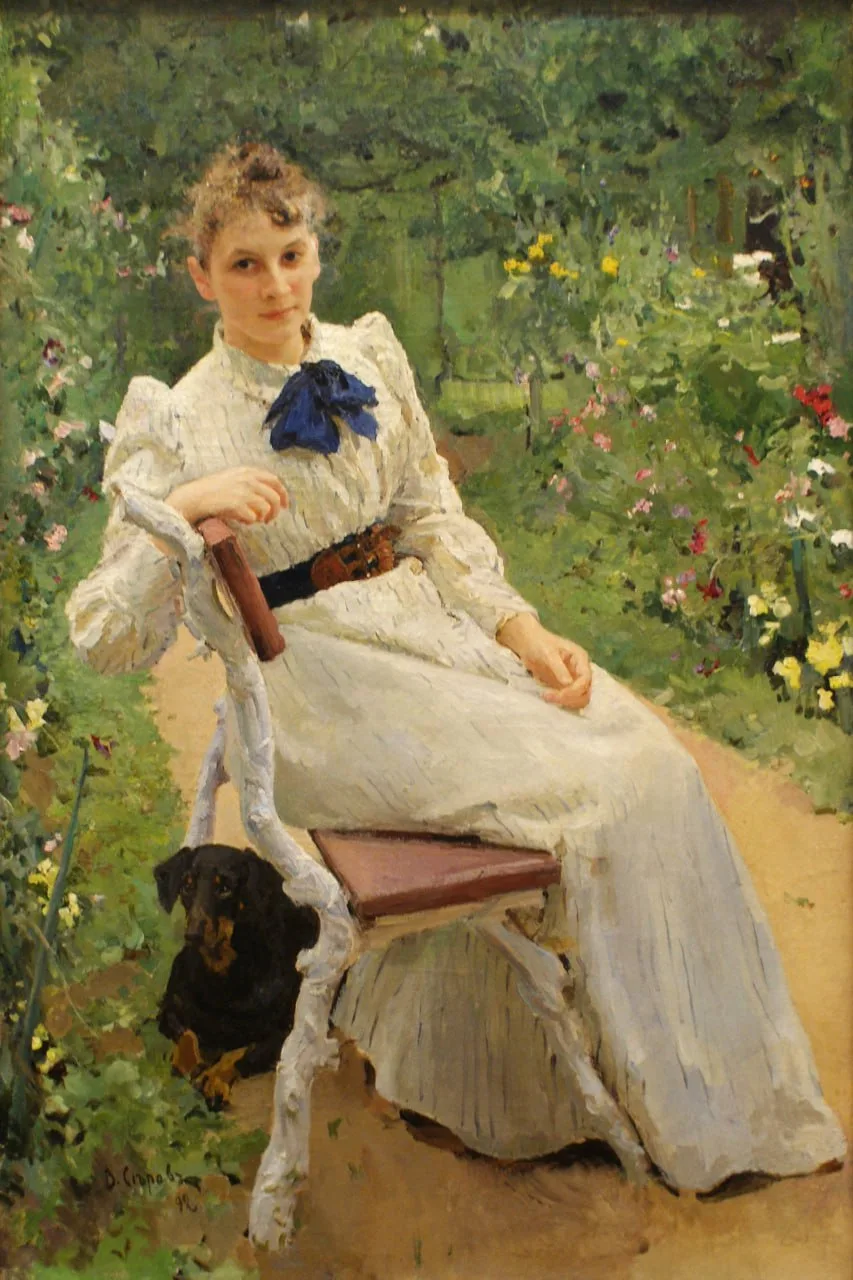 «Портрет Ольги Федоровны Томара», Валентин Серов (1892 год).