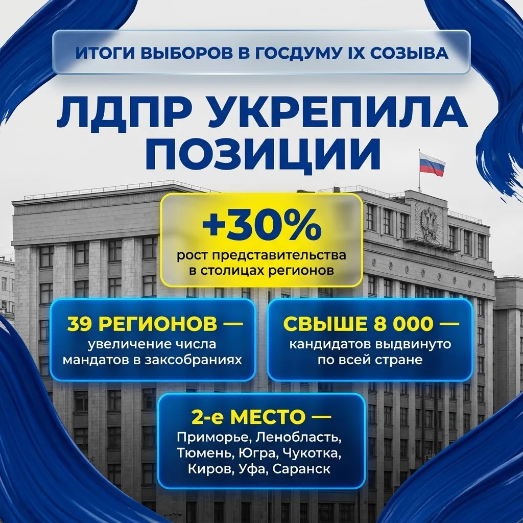 ✅Подведены итоги выборов депутатов Государственной Думы IX созыва