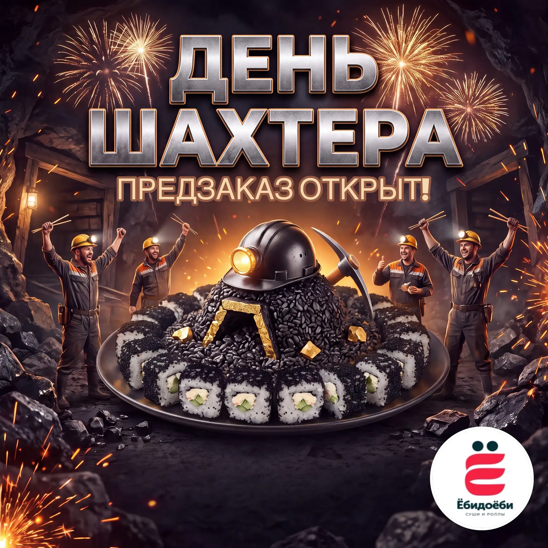 ⛏️ Открываем предзаказ ко Дню шахтёра! 🖤