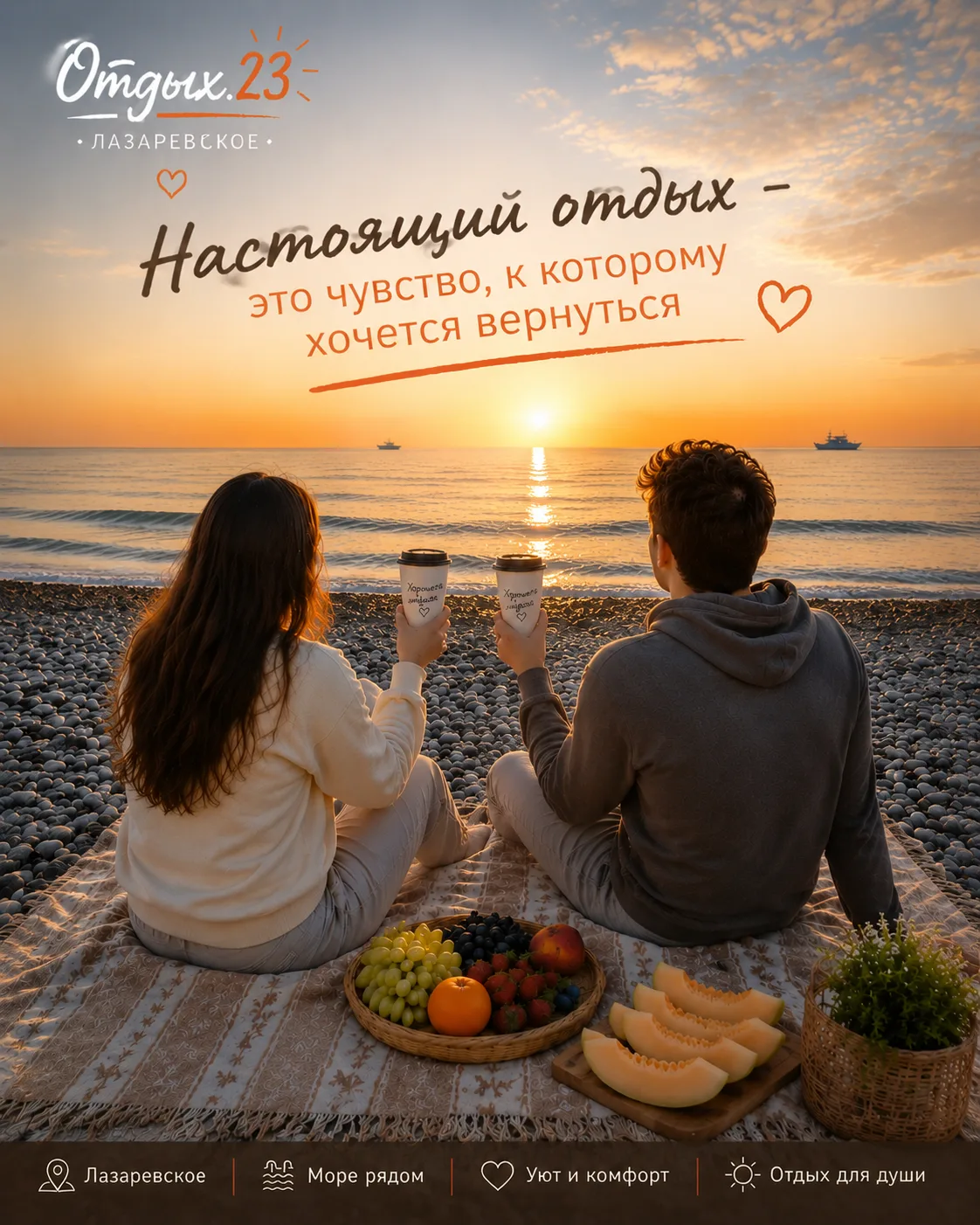 Утро у моря — это особое состояние.