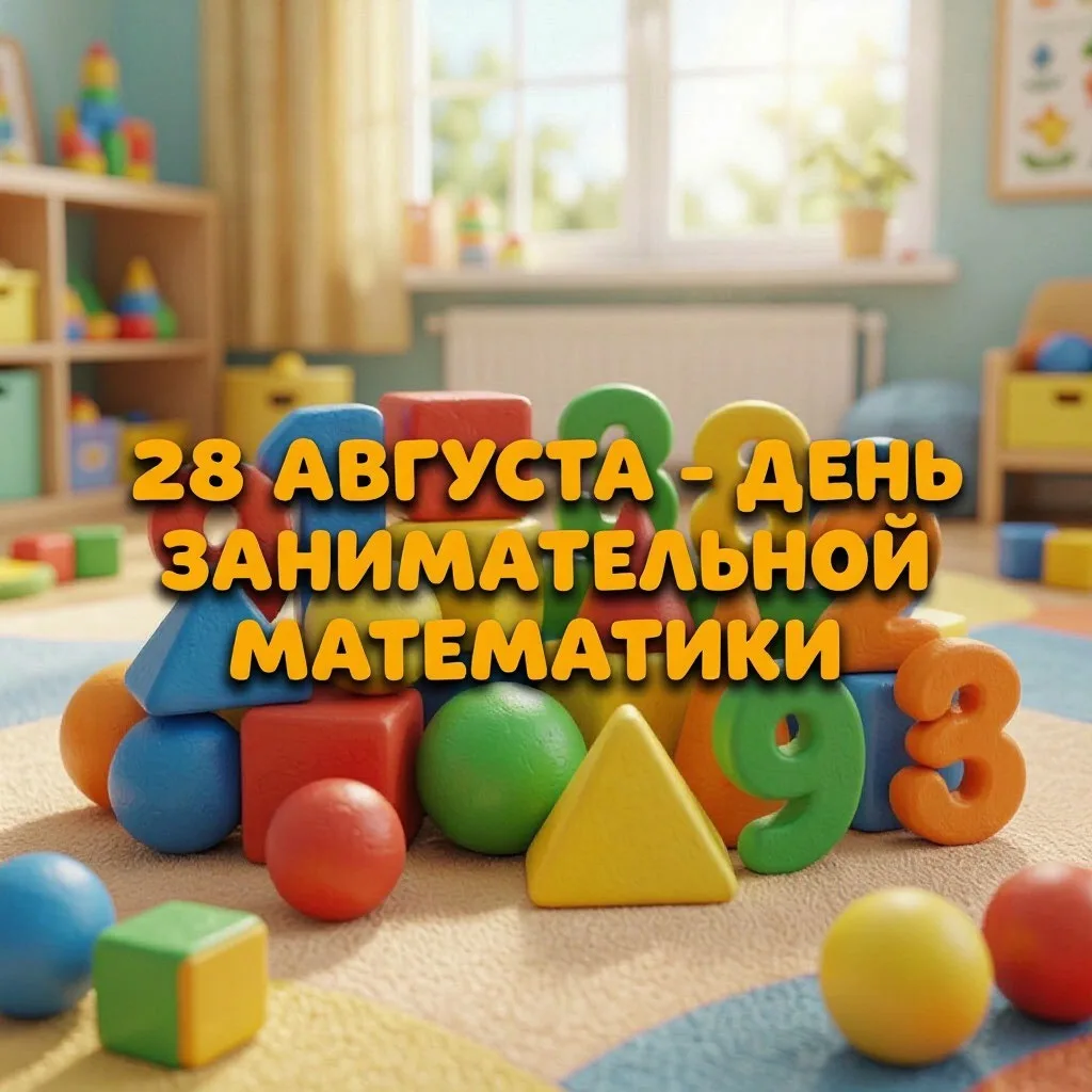 🧮✨ 28 августа — День занимательной математики! ✨🧮