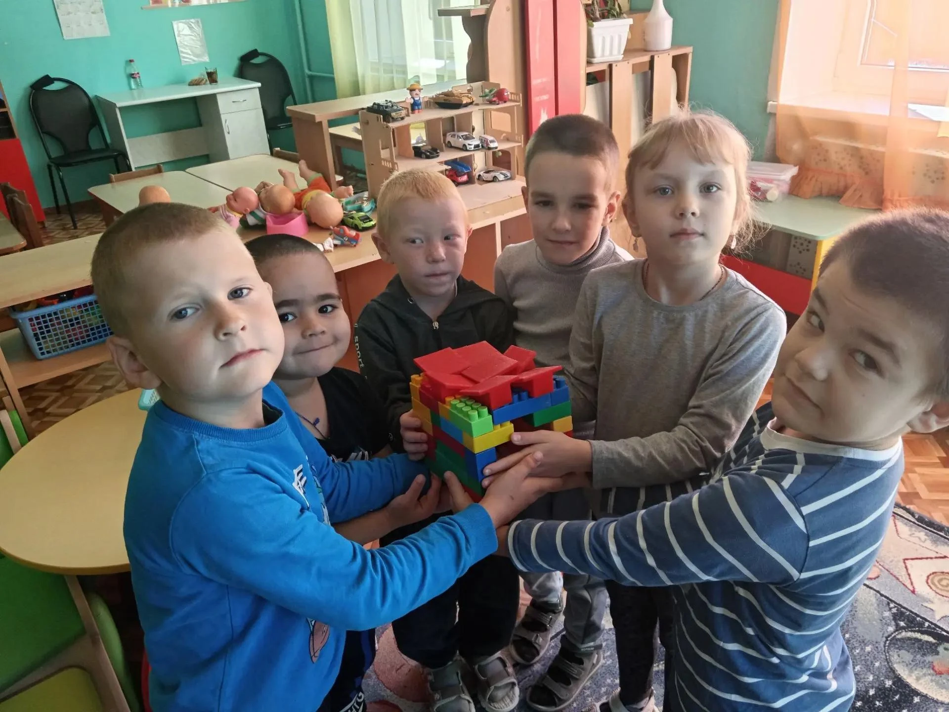 В группе компенсирующей направленности "Лягушонок" прошло занятие по конструированию "Н...