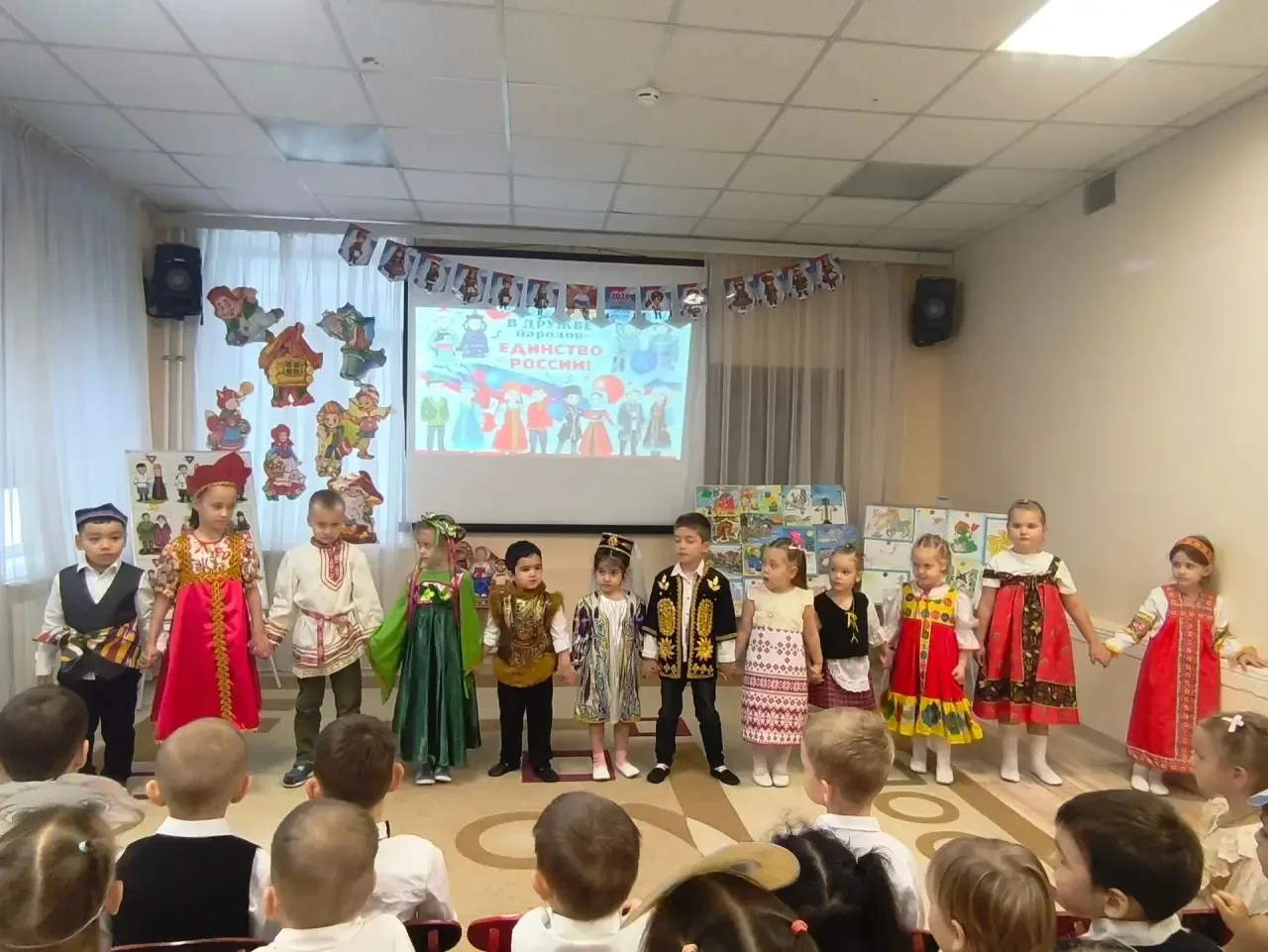 В группах дошкольного образования МОУ СОШ 2 прошел День языков народов Российской Федер...