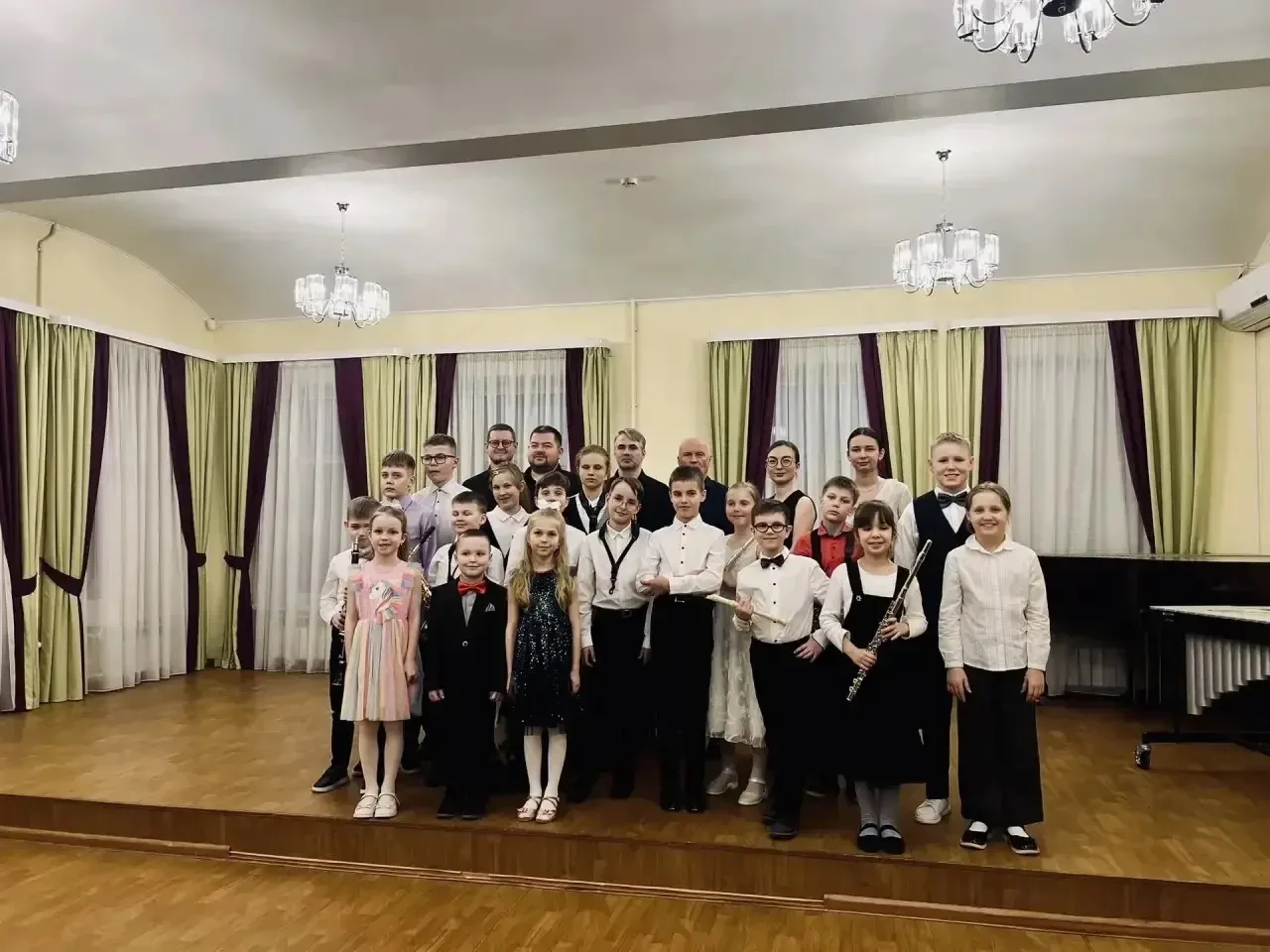 23 марта в стенах камерного зала прошел концерт отдела «Духовых и ударных инструментов»...