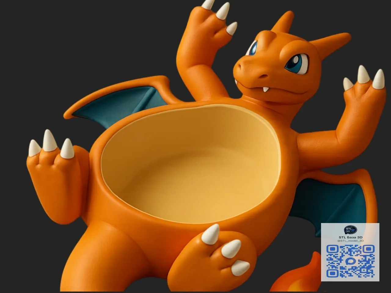 💭 Чаризард Организатор Покемон

🔵 Наш ТГ
🟣 STL База 3D
📦 3D Барахолка