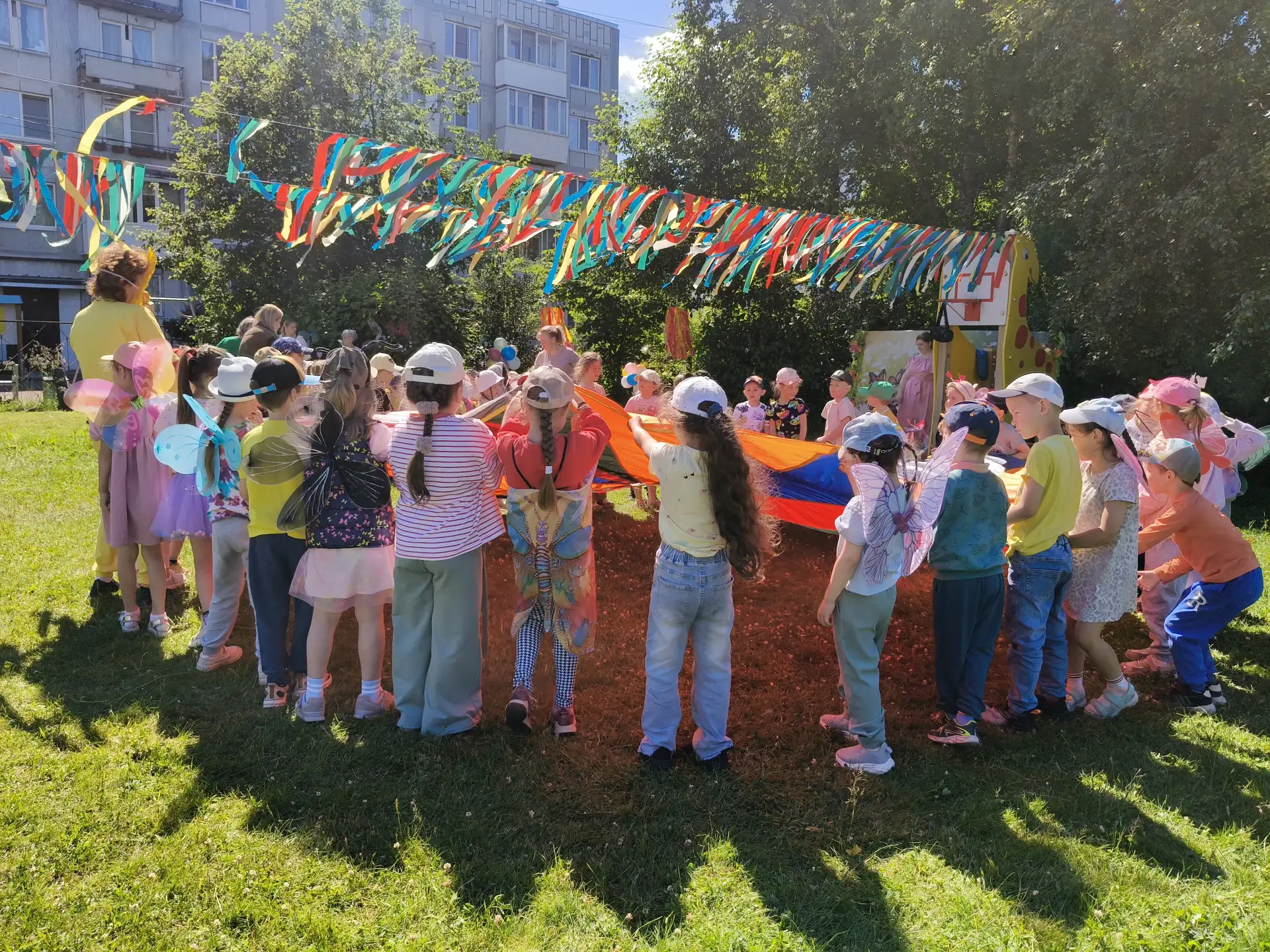 🦋 Настоящий бал бабочек в детском саду!