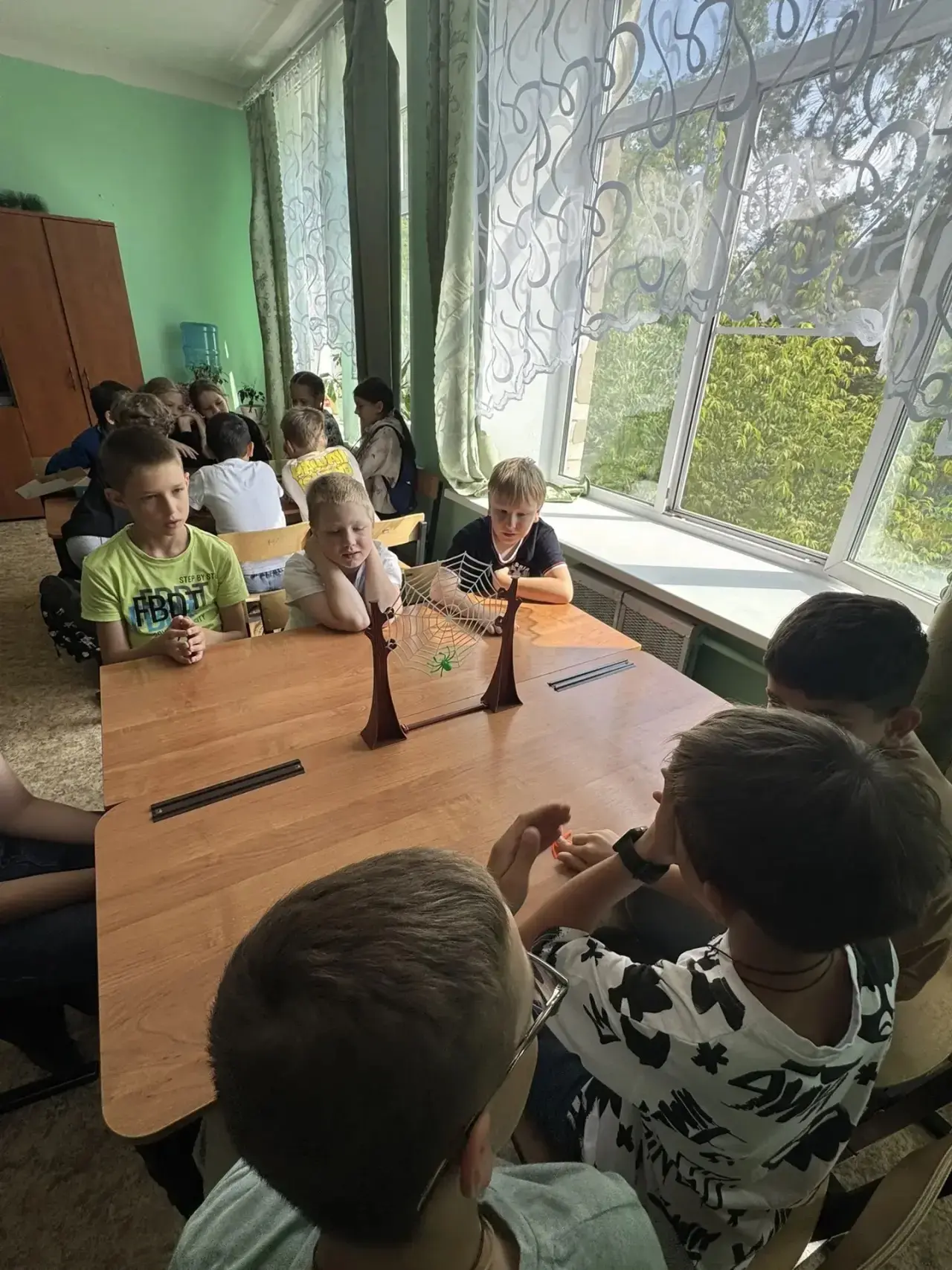 Так же поиграли в настольные игры