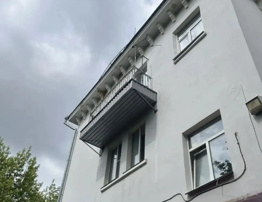 Выполнили ремонт балконной плиты в доме № 280 по Московскому шоссе.✅
