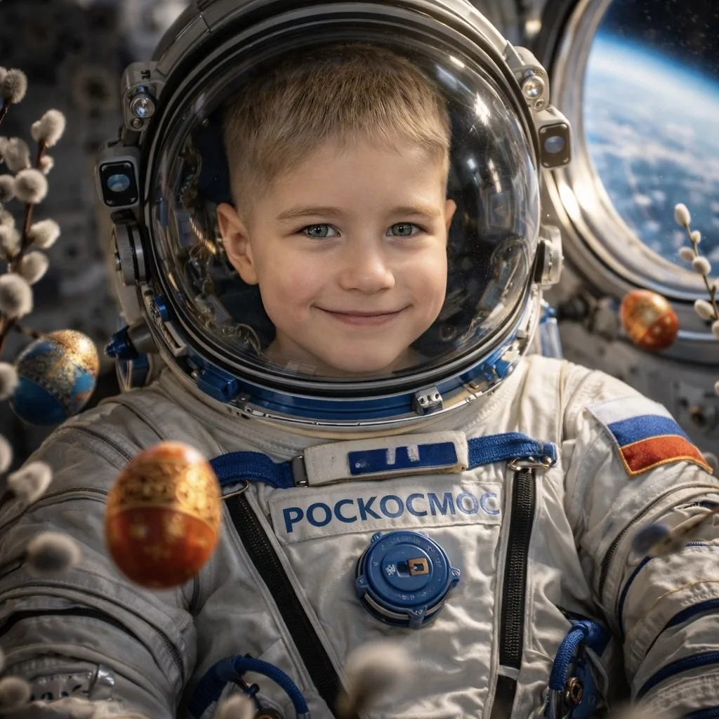 🪺С праздником Светлой Пасхи и с Днём космонавтики, друзья!🛰️