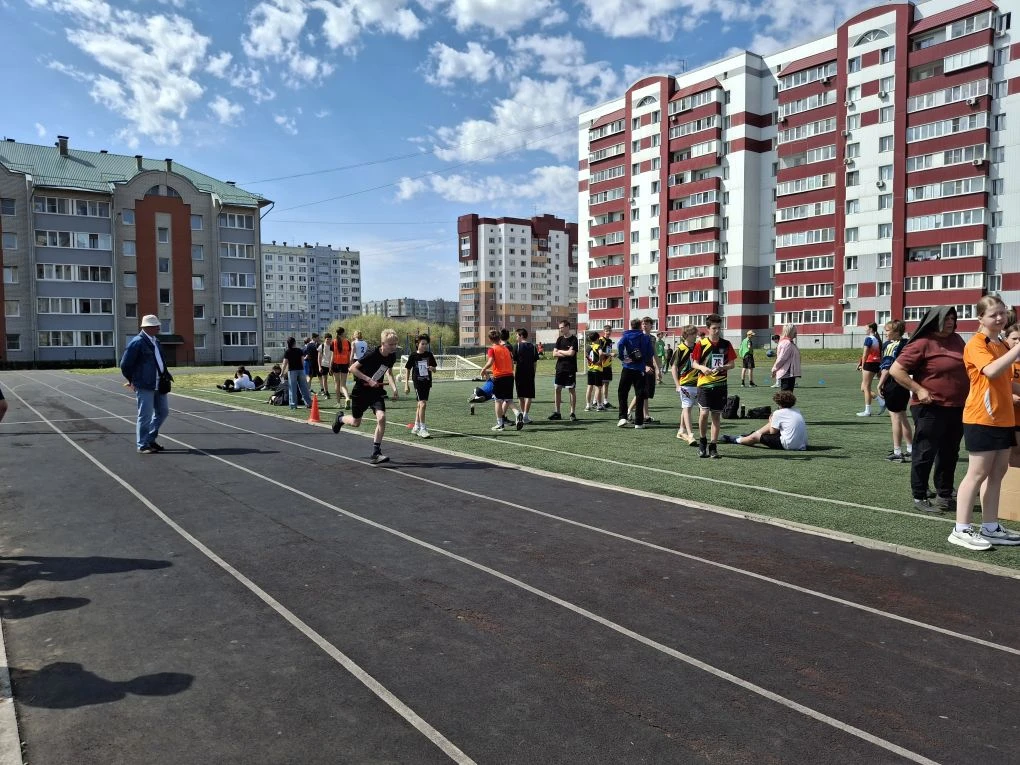 Наши ребята на муниципальном этапе "Президентских состязаний" 💪