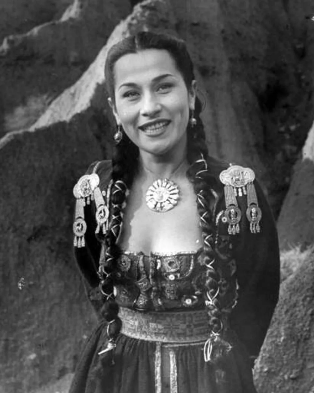 Има Сумак, потомок Атауальпы, последнего императора инков, 1950 год.