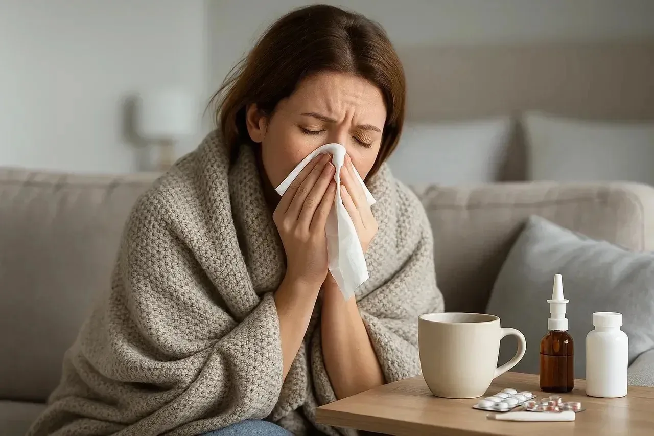😷Россияне массово болеют «простудой без температуры»