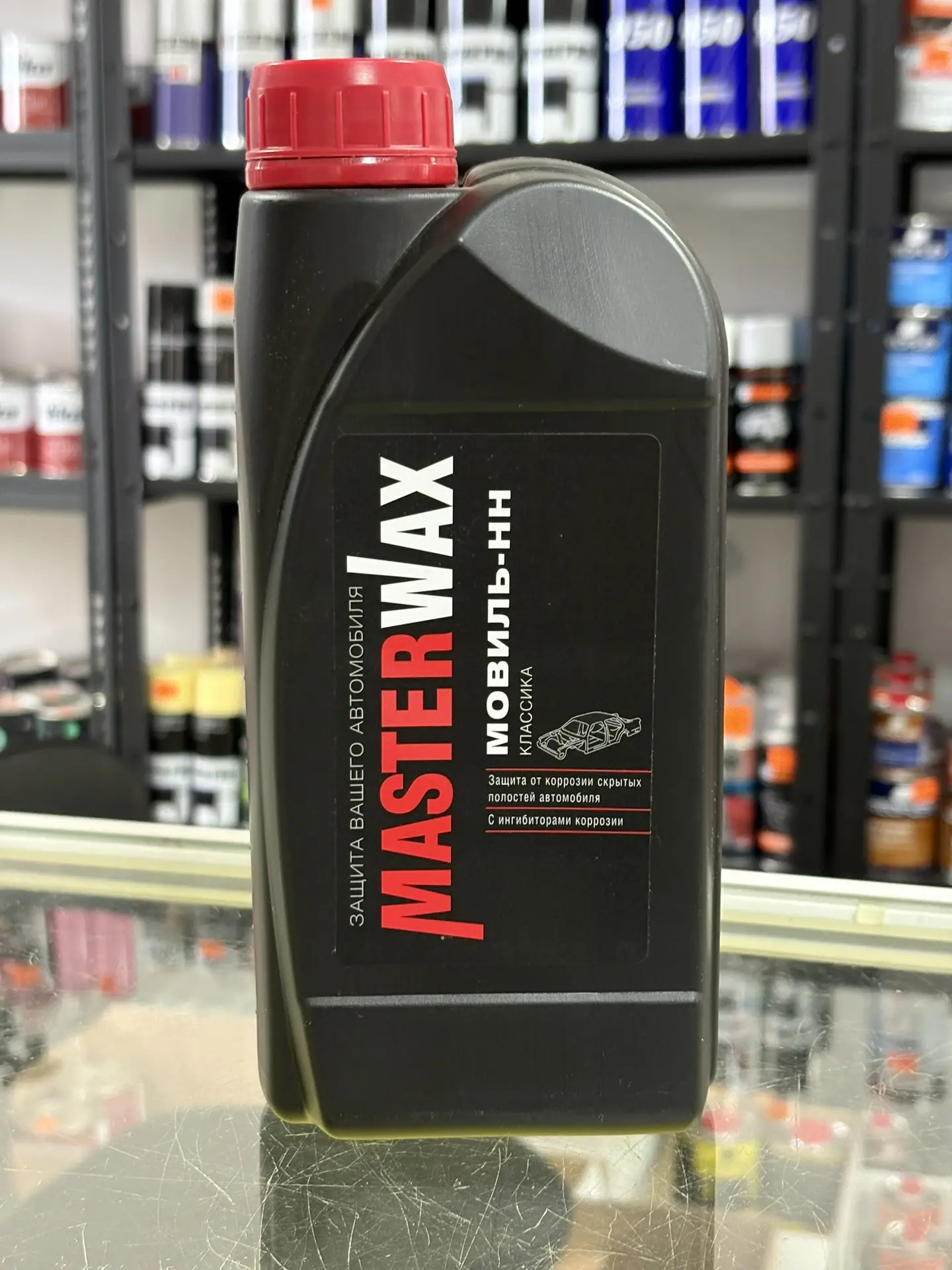 Мовиль для скрытых полостей классика MasterWax, канистра 1,0 л