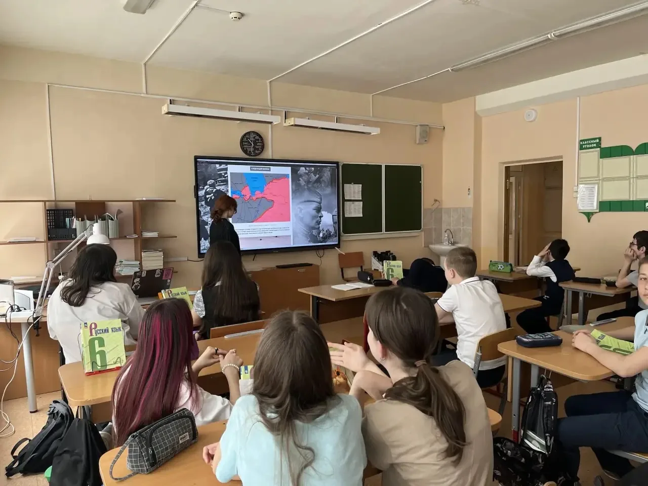 В преддверии великого Дня Победы в нашей школе прошло тематическое мероприятие для учащихся 5–6 клас