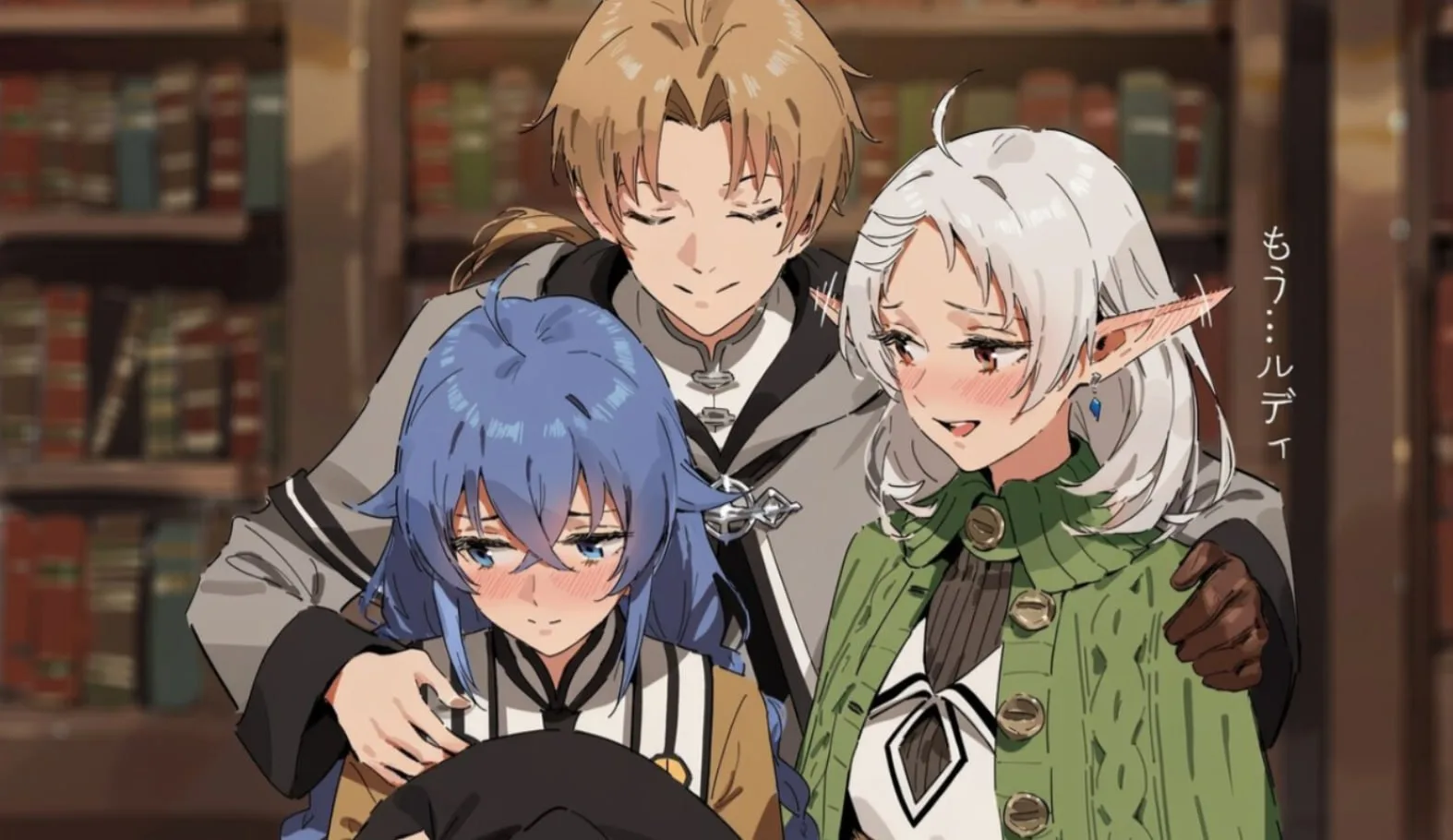 ❤️ В ночь с безработными девами от Cass.

#арт | #mushokutensei
