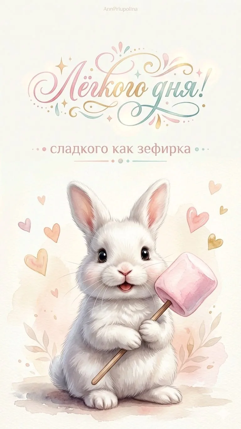 Хорошего дня, приятных хлопот!