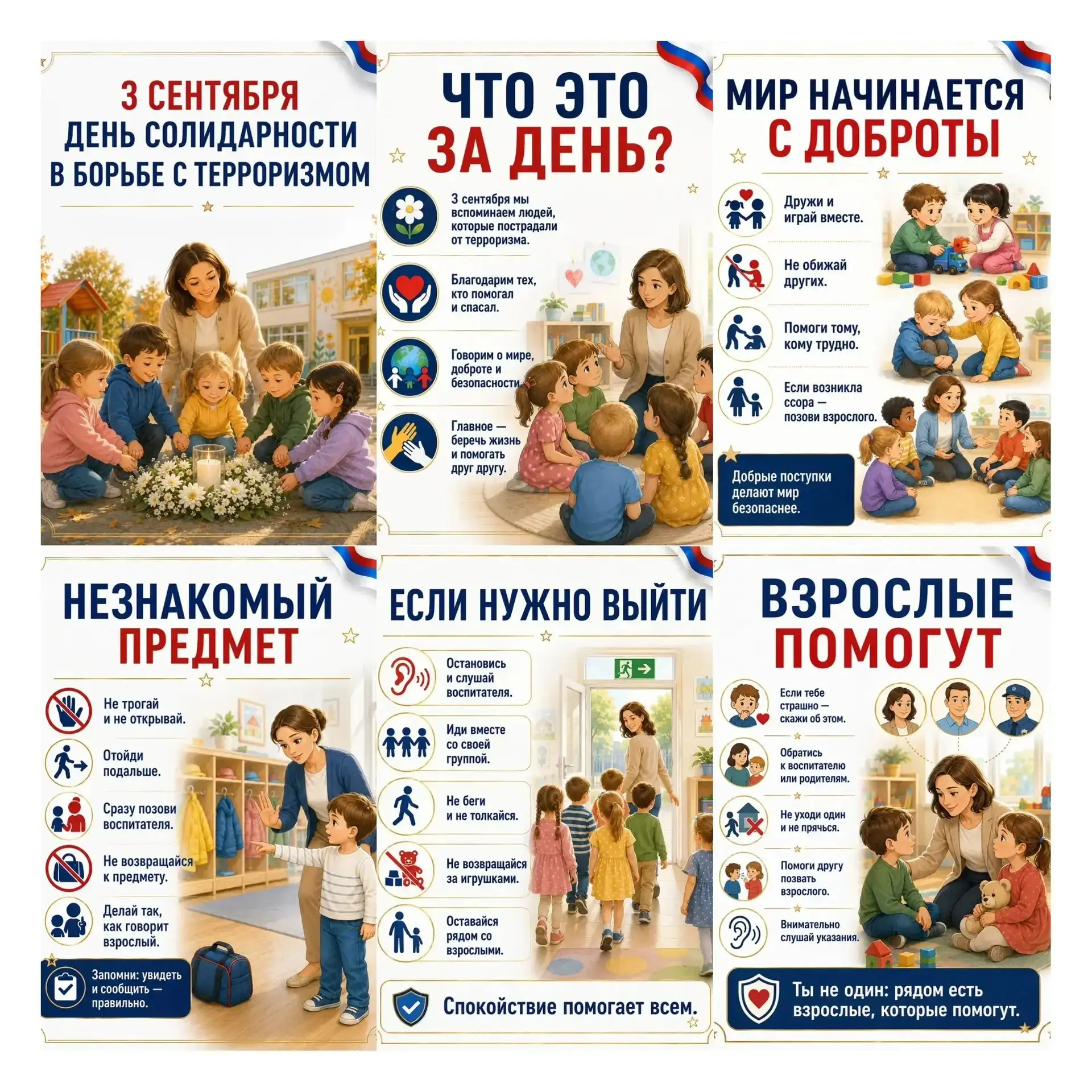 🕊️ 3 сентября — День солидарности в борьбе с терроризмом