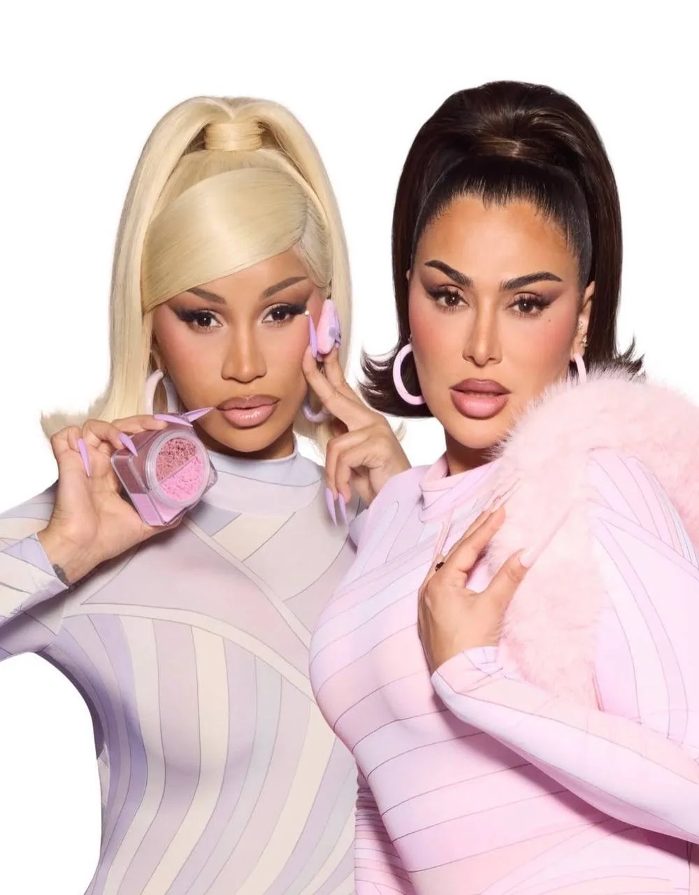 OMG! Huda Beauty и Cardi B выпустили совместную коллекцию Ultra Snatched 🤍