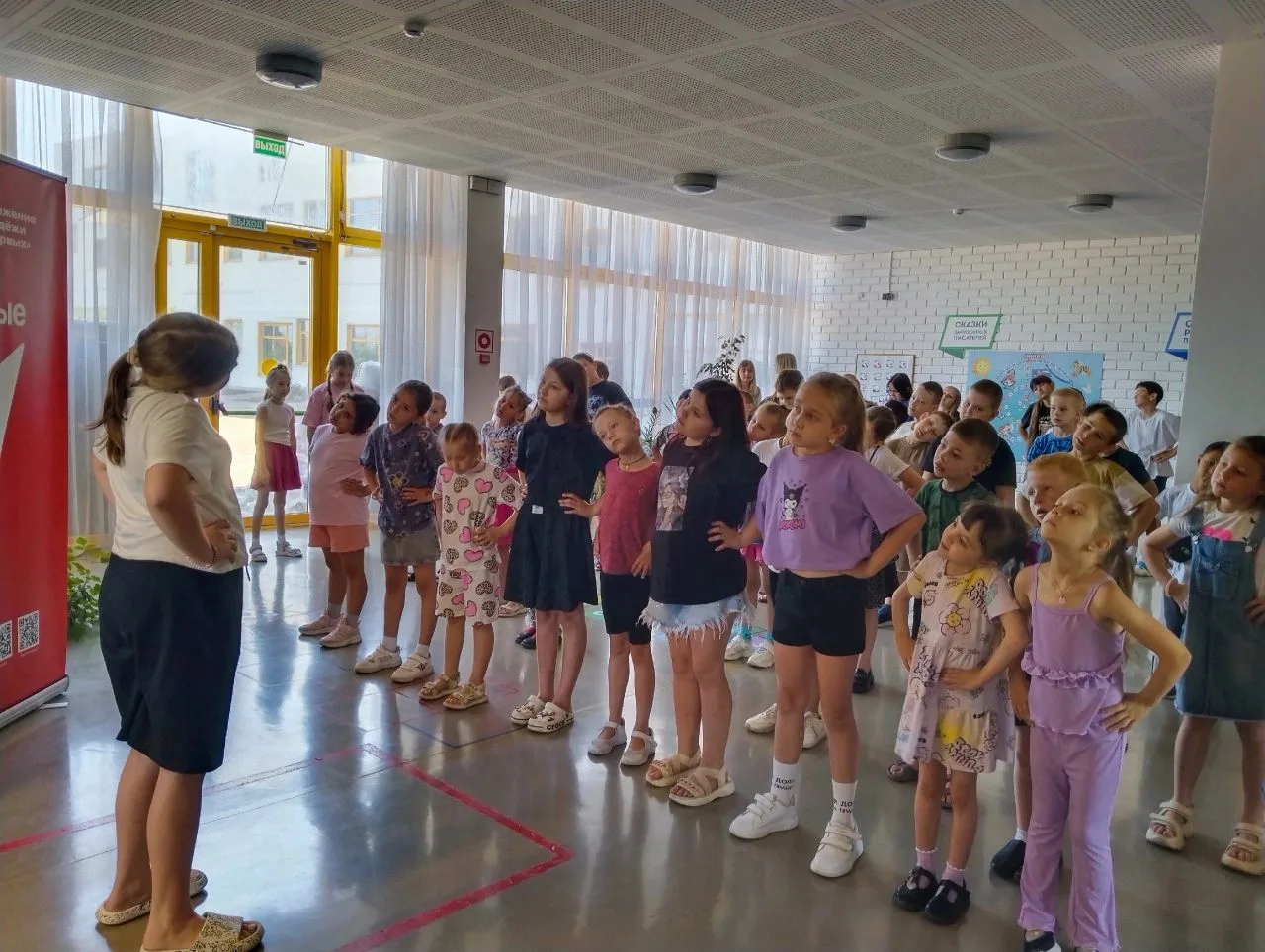 🌟 Лагерь «Смена первых:Двигайся вместе с нами» продолжает радовать своих юных гостей я...