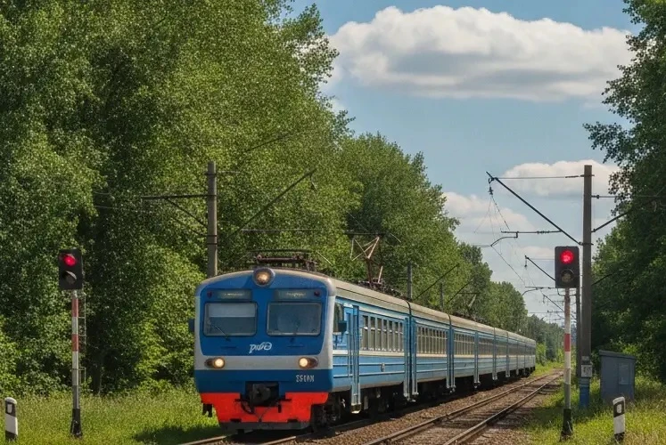 Переход путей в неположенном месте – это нарушение с серьезными последствиями !

Повреждение огражде
