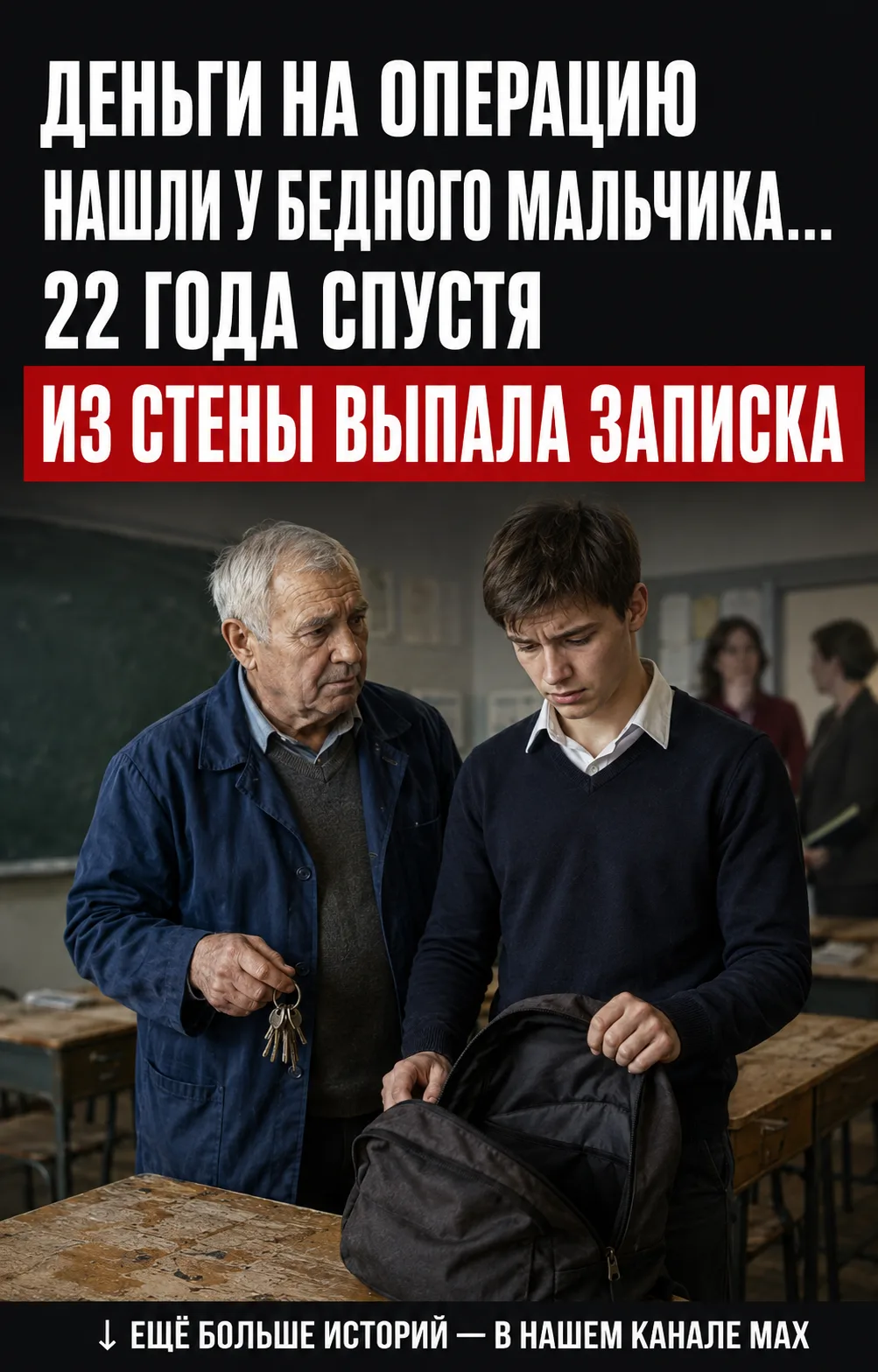 «Он украл деньги на лечение одноклассницы», — решила вся школа. Только старый сторож вс...