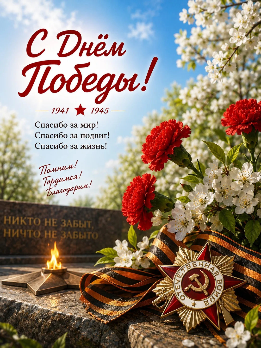 С Днём Победы!