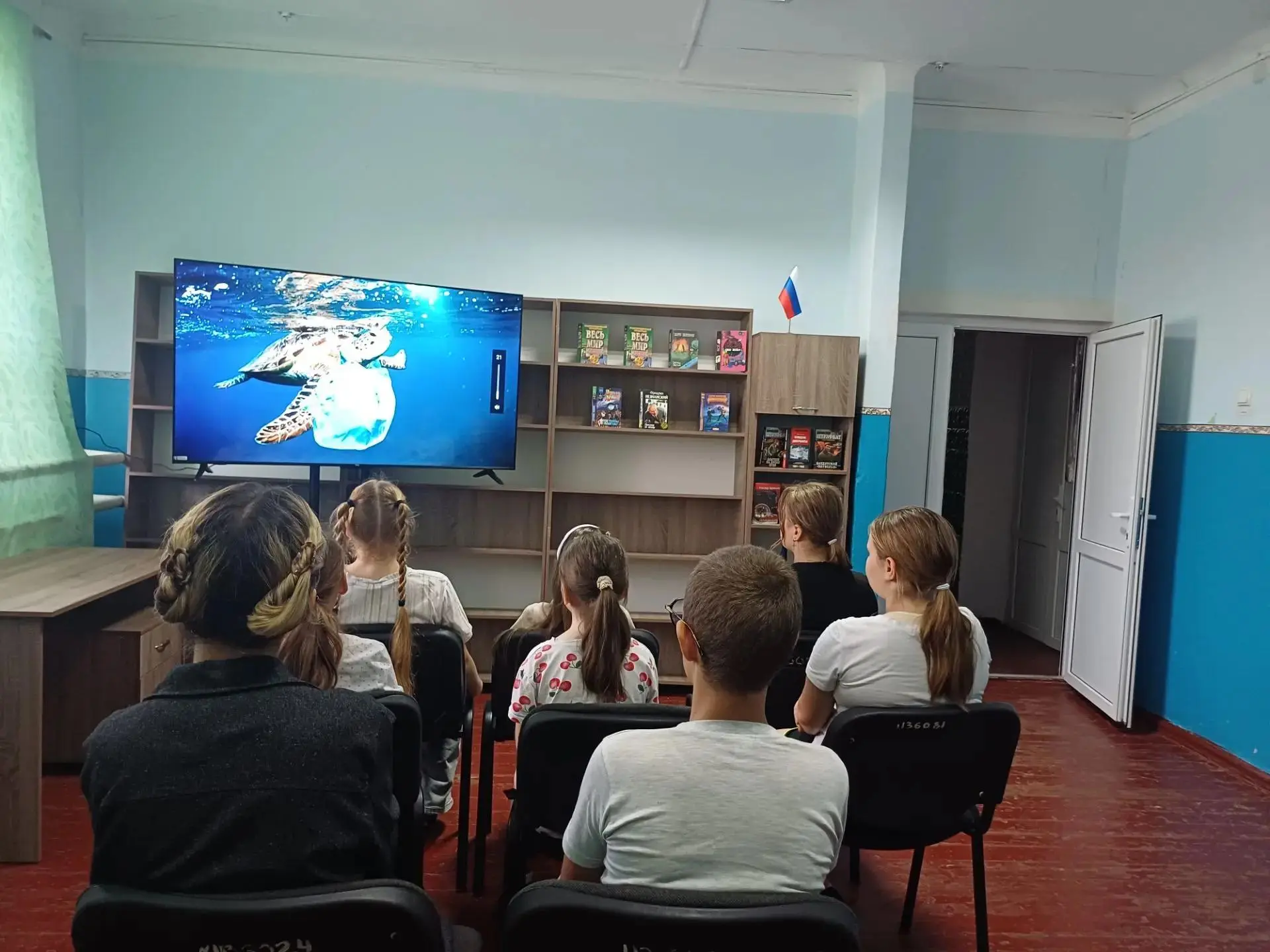В Центре культуры и досуга состоялся кинолекторий «Надо беречь природу!»🌿.