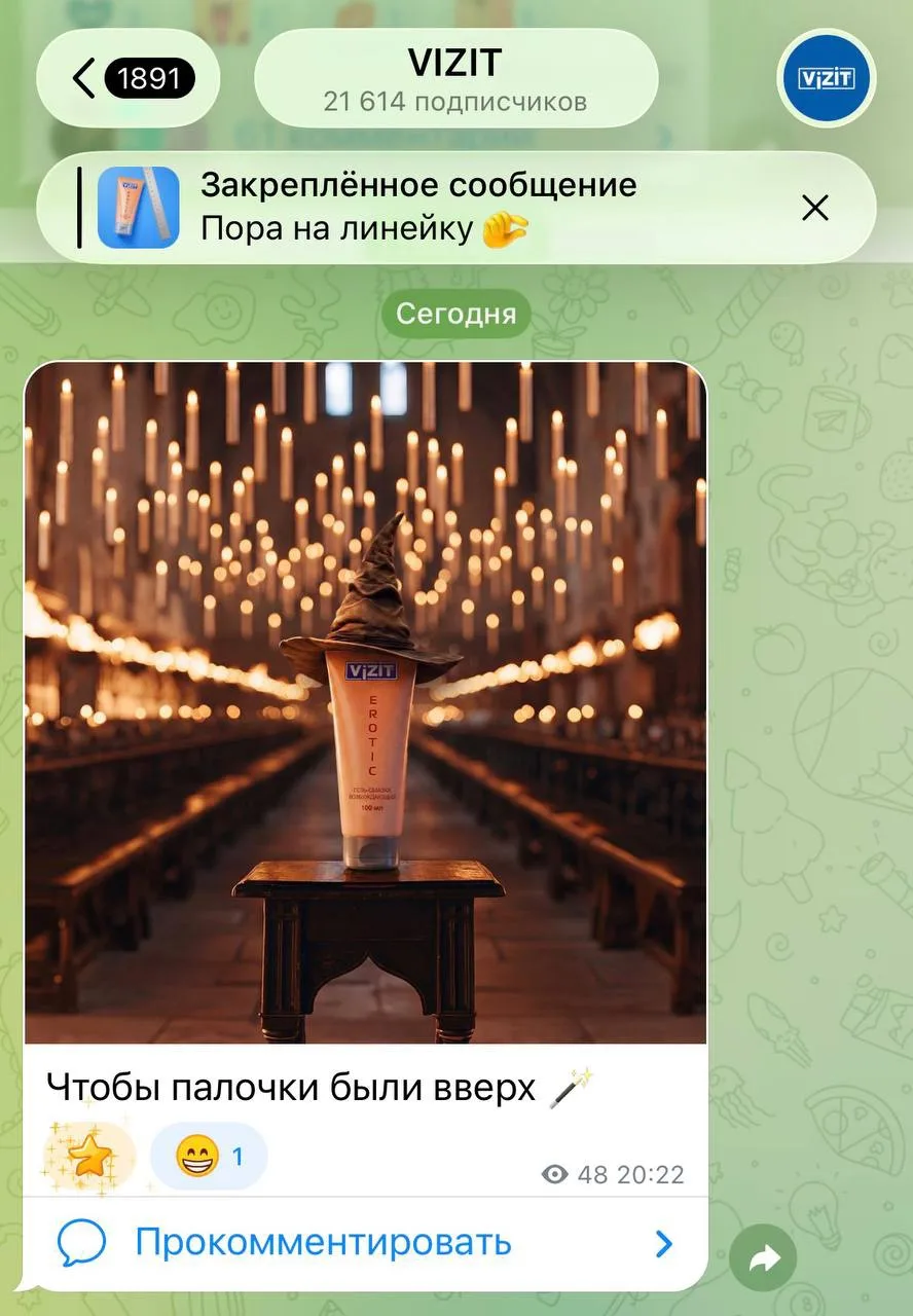 VIZIT выпустил инструкцию по эксплуатации волшебной палочки. Маги, запоминаем 😉