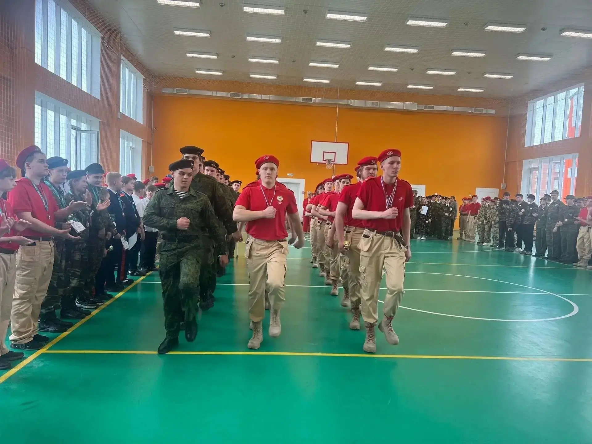 🇷🇺 Всероссийская военно-спортивная игра «Зарница 2.0» завершилась!   Команды лицея по итогам соревно