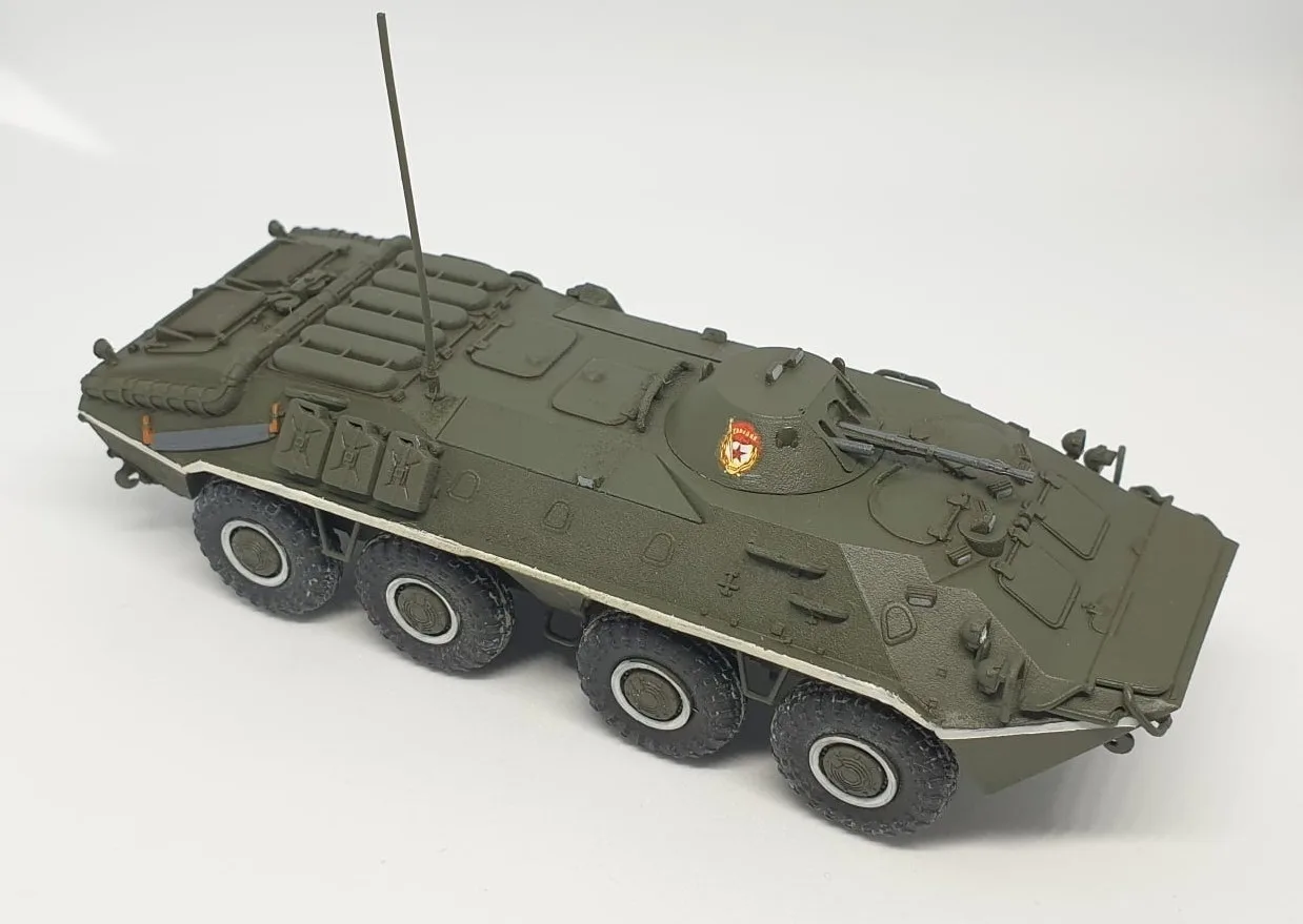 БТР-70
1/72 Trumpeter
автор: Andrei Stoica

Источник: https://vk.ru/masshtabnye_modeli

#МКХ_работы
