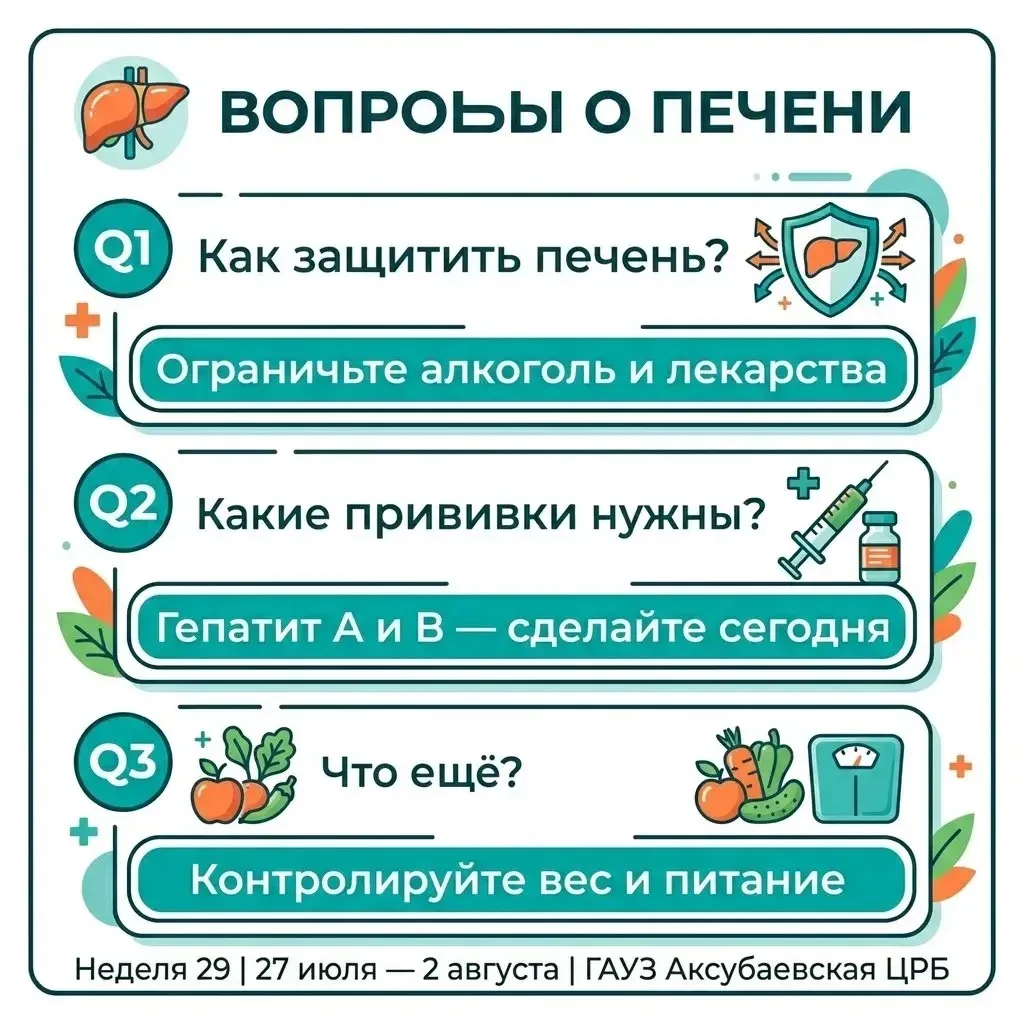 ❓ Чем мы чаще всего «нагружаем» печень?
❌ Жирная пища, сладости, алкоголь и бесконтрольный приём лек