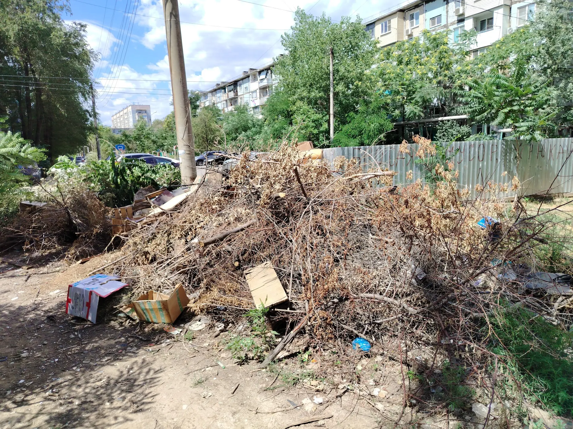 ❗️«Территория превратилась в свалку»: депутат Дунаев требует от администрации Советског...