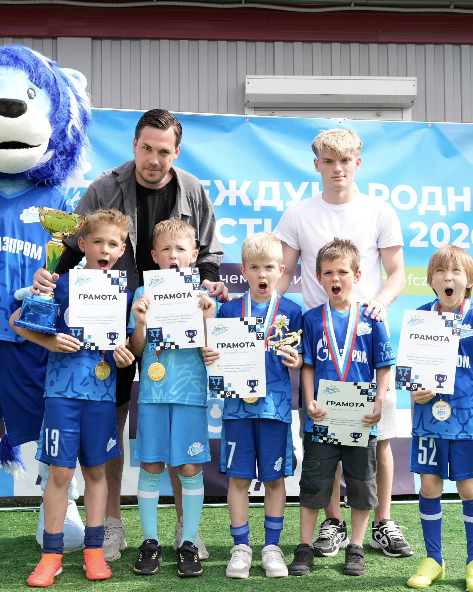 📝 Вадим Шилов встретился с игроками «Зенит-Чемпионика»