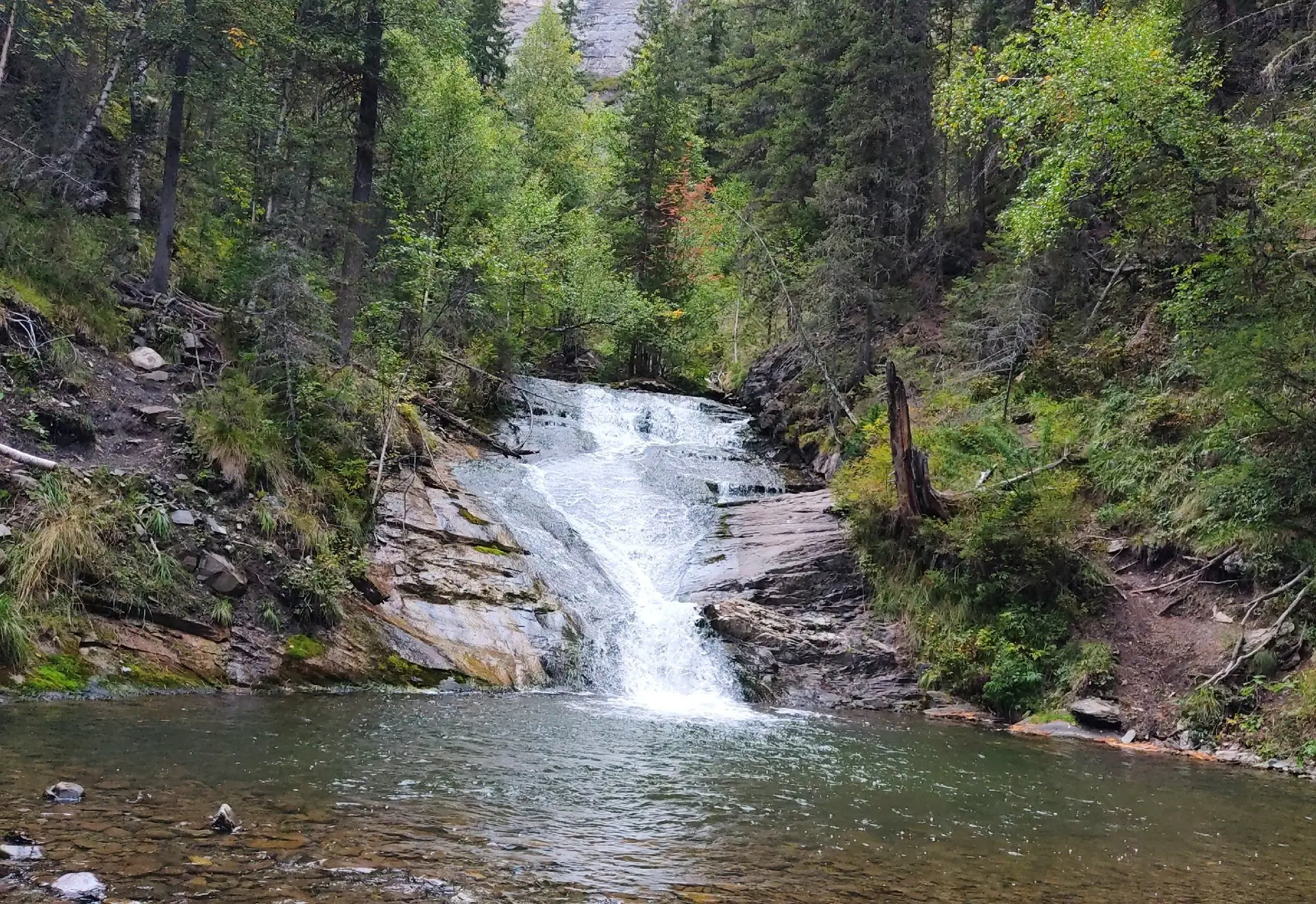 💦 Водопады каскада на реке Шинок.