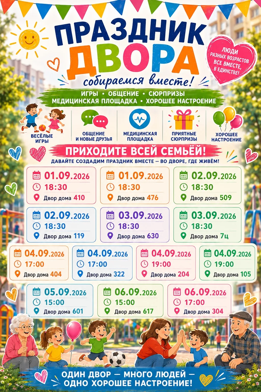 Праздники двора продолжаются