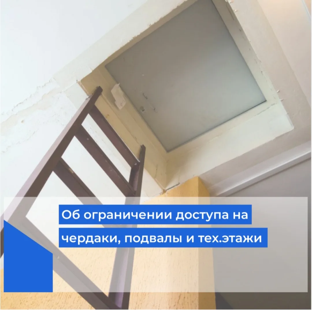 Технические этажи, чердаки и подвалы являются зонами повышенной опасности. Согласно Пос...
