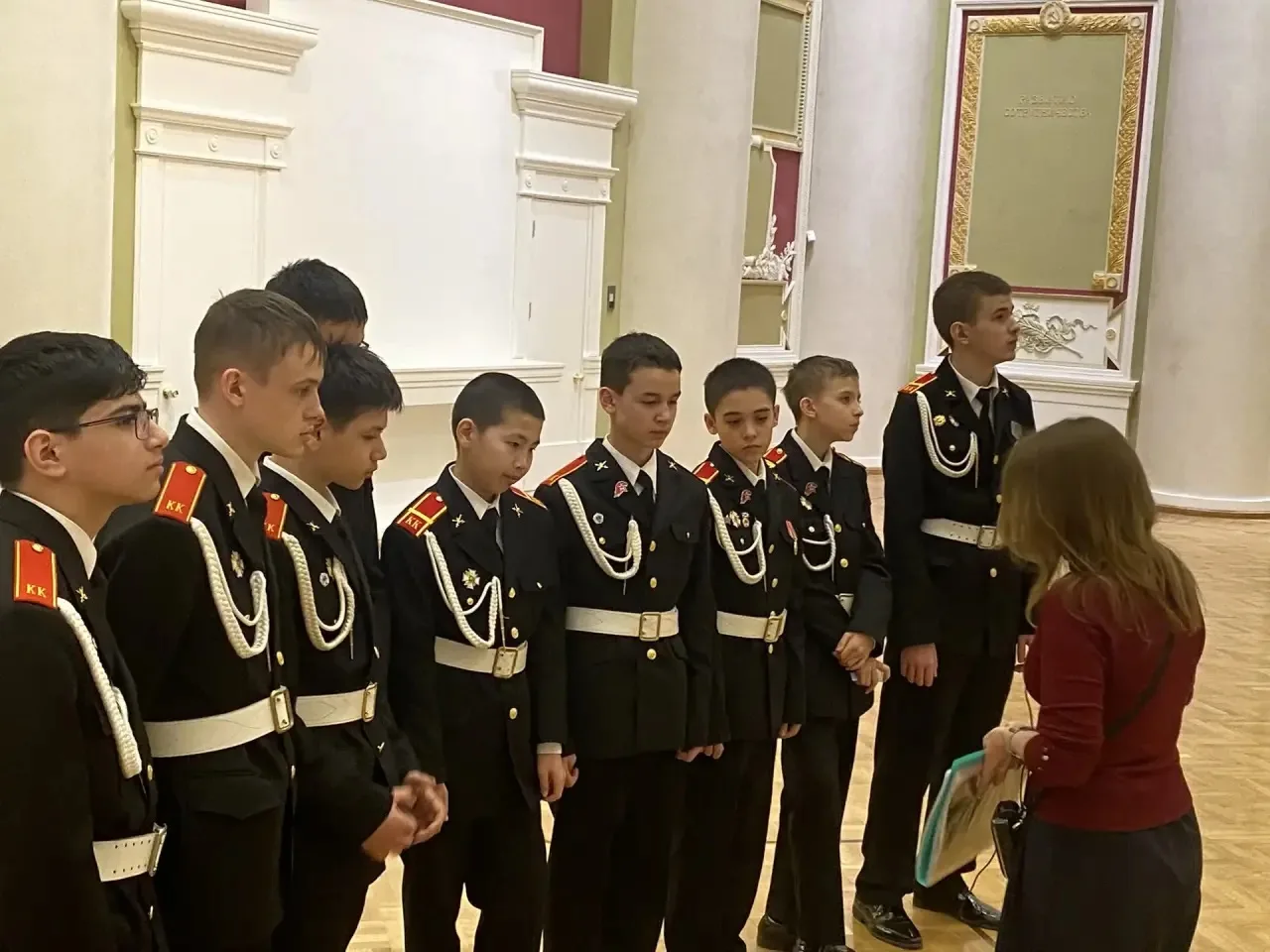 🇷🇺Кадеты 7 класса «К» на каникулах  Во время каникул кадеты 7 класса «К» посетили павильон № 1 на ВД