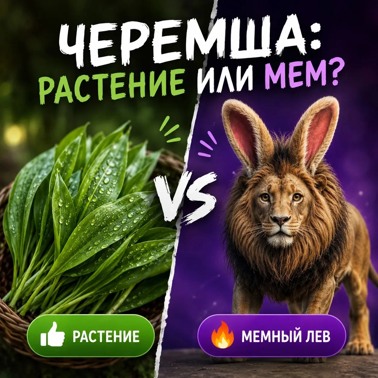 😄 Ну что, пора раскрыть тайну Черемши!