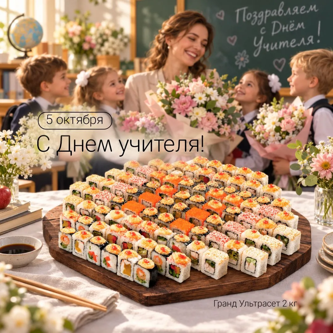 Сегодня поздравляем учителей с Днём учителя! ❤️