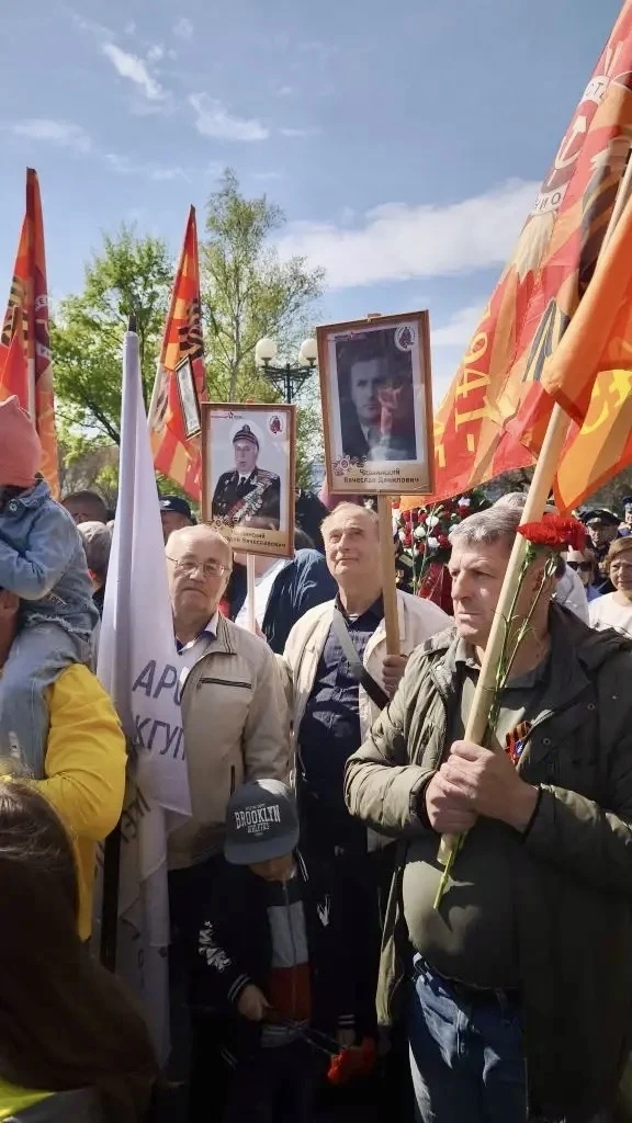В честь 81‑й годовщины Победы в Великой Отечественной войне коллектив КГУП «Примтеплоэнерго» принял 