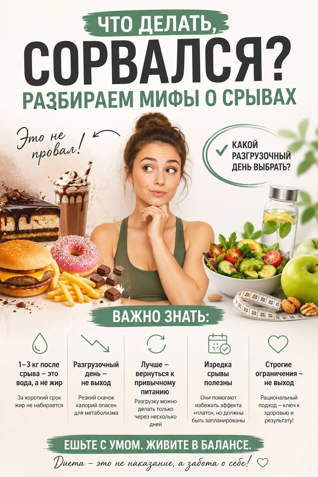 ✅Что делать, есть ты "сорвался"?