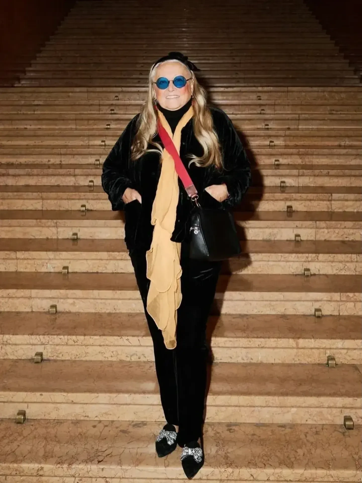Татьяна Михалкова пришла на один из показов Московской Недели моды