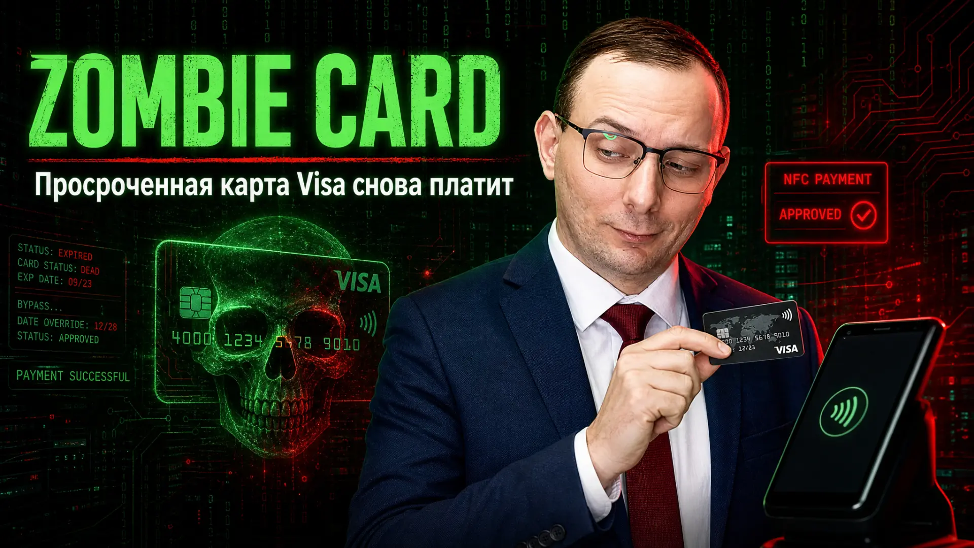 🧟 Zombie Card: как «мёртвая» карта Visa снова качает бабки