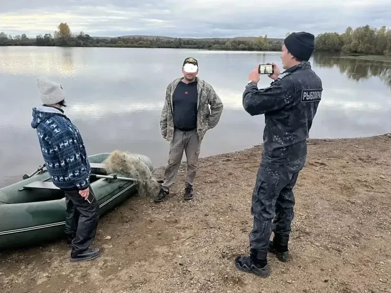 Инспекторы Назаровского отдела рыбоохраны изъяли у нарушителей 7 лодок и 18 сетей