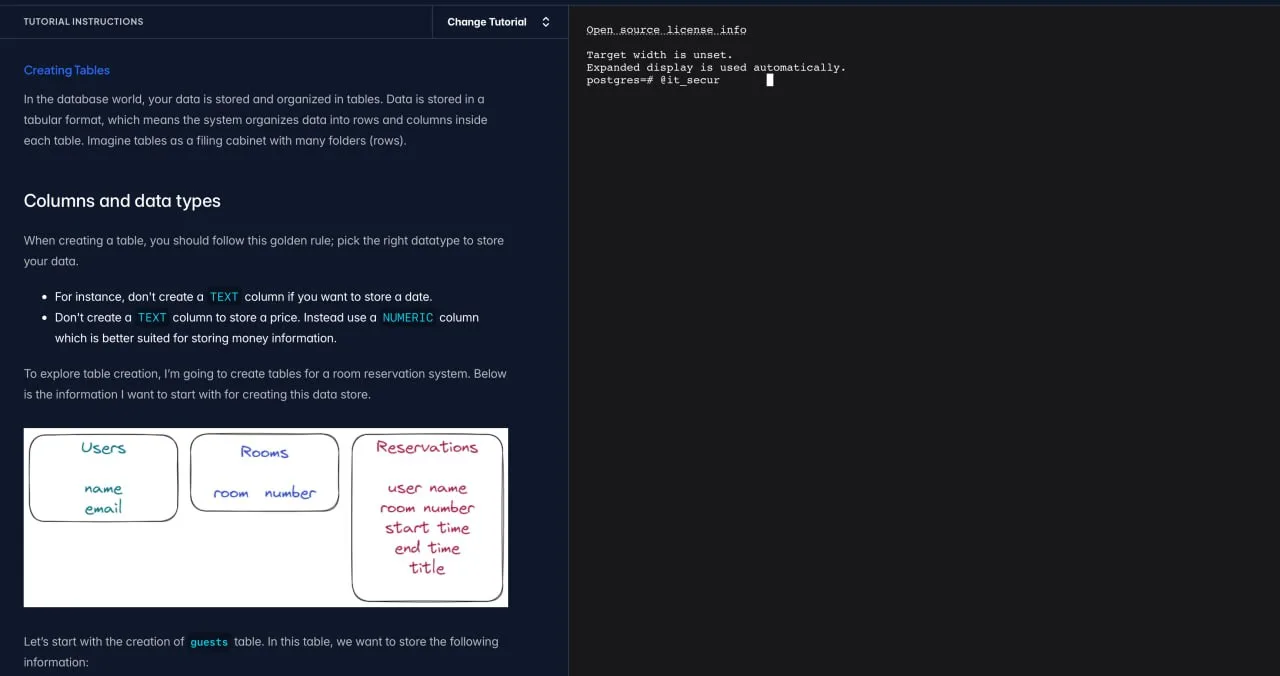 •  Нашел интересный ресурс для обучения работе с PostgreSQL. Информация разбита на секц...