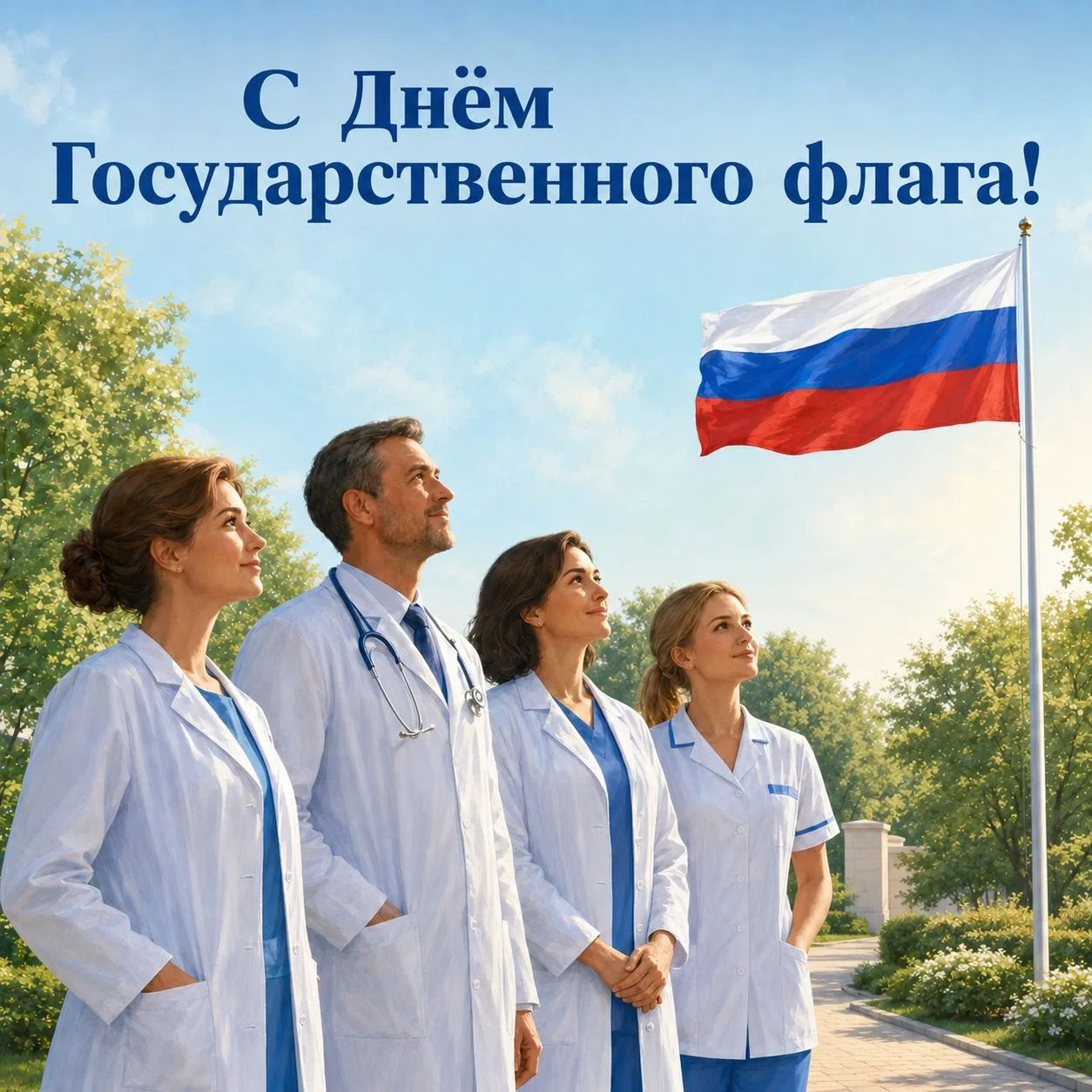 С Днём Государственного флага России!