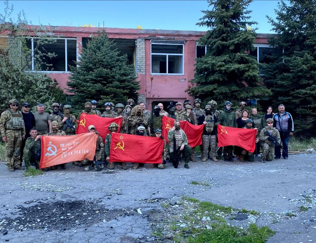 ⚡️ К празднику Великой Победы и в рамках проекта «Мы — наследники Победы» воспитанники ...