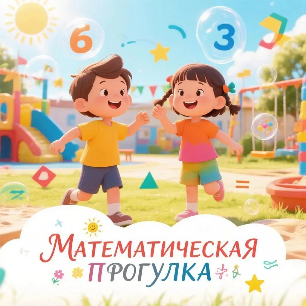 МАТЕМАТИЧЕСКАЯ ПРОГУЛКА 🚶‍♀️🧮

«Мы просто пошли гулять».
Так часто говорят взрослые. Но прогулка —