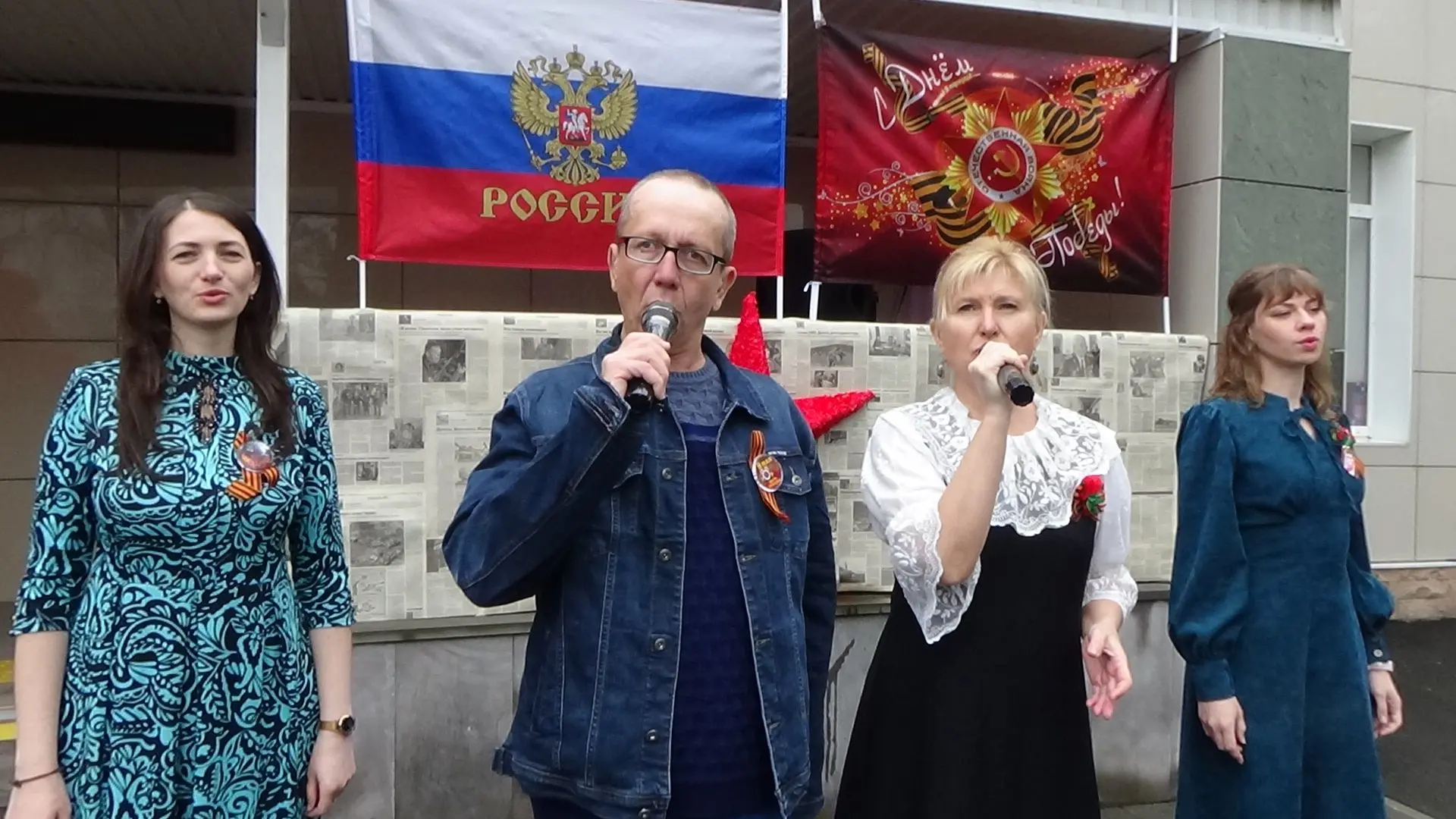 В преддверии Великого дня Победы в СРЦН «Гавань» прошел фестиваль солдатской песни. Наша творческая 